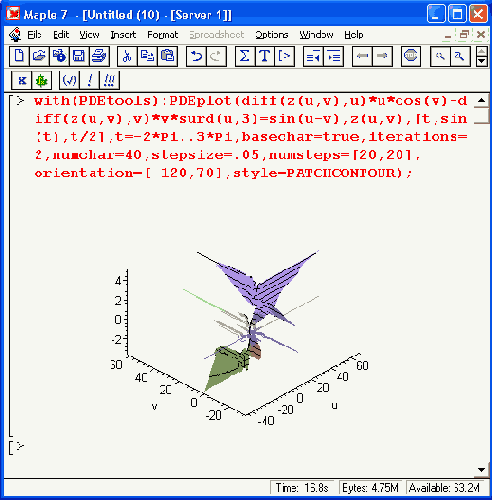  PDEplot  DEtools