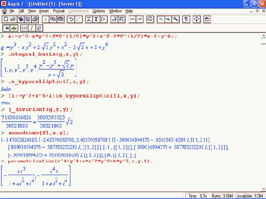    algcurves